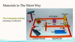 for
teaching vocabulary
Materials in The Silent Way
20
 