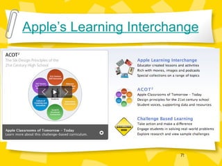 Apple’s Learning Interchange 