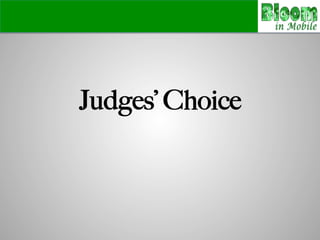 Judges’ Choice
 