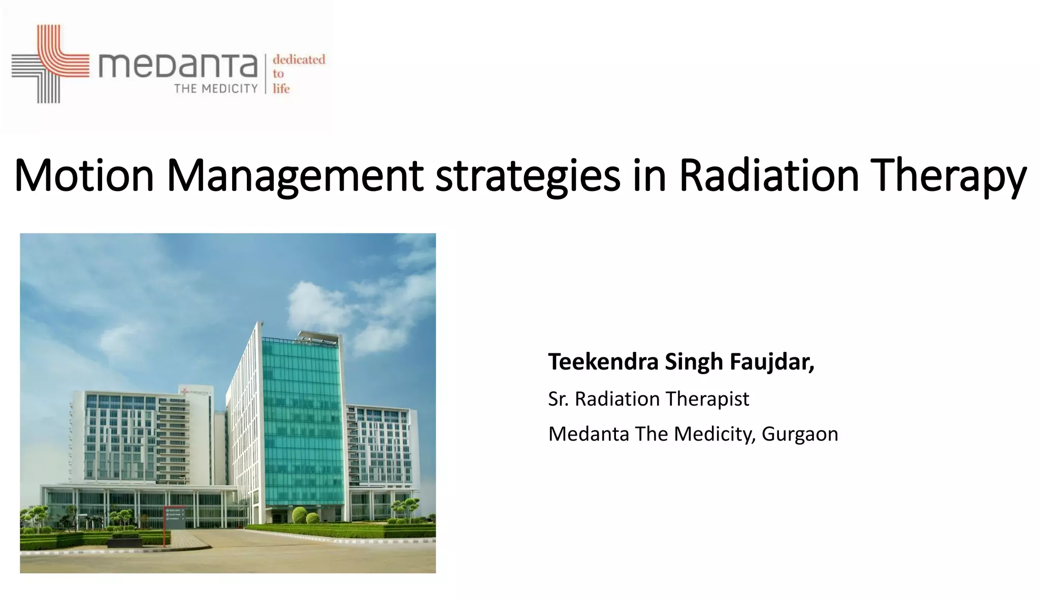 Motion Management in Radiation Therapy | PDF