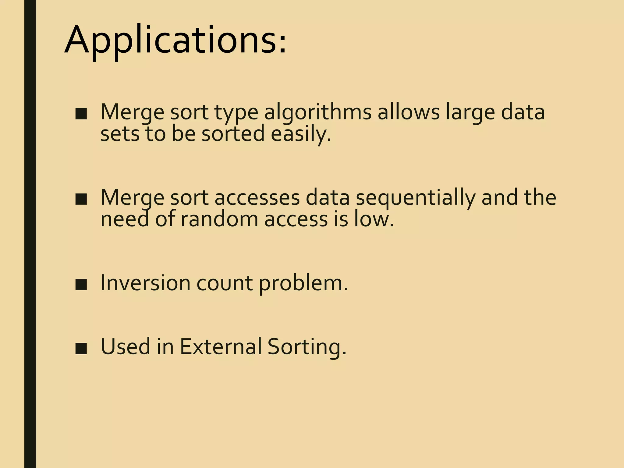 Merge Sort | PPTX