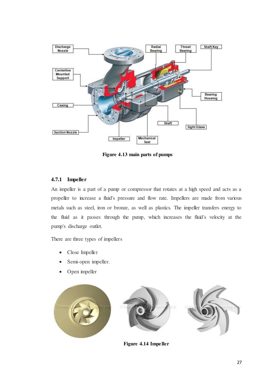 A study on manufacturing process of centrifugal pumps in Milnars pump…