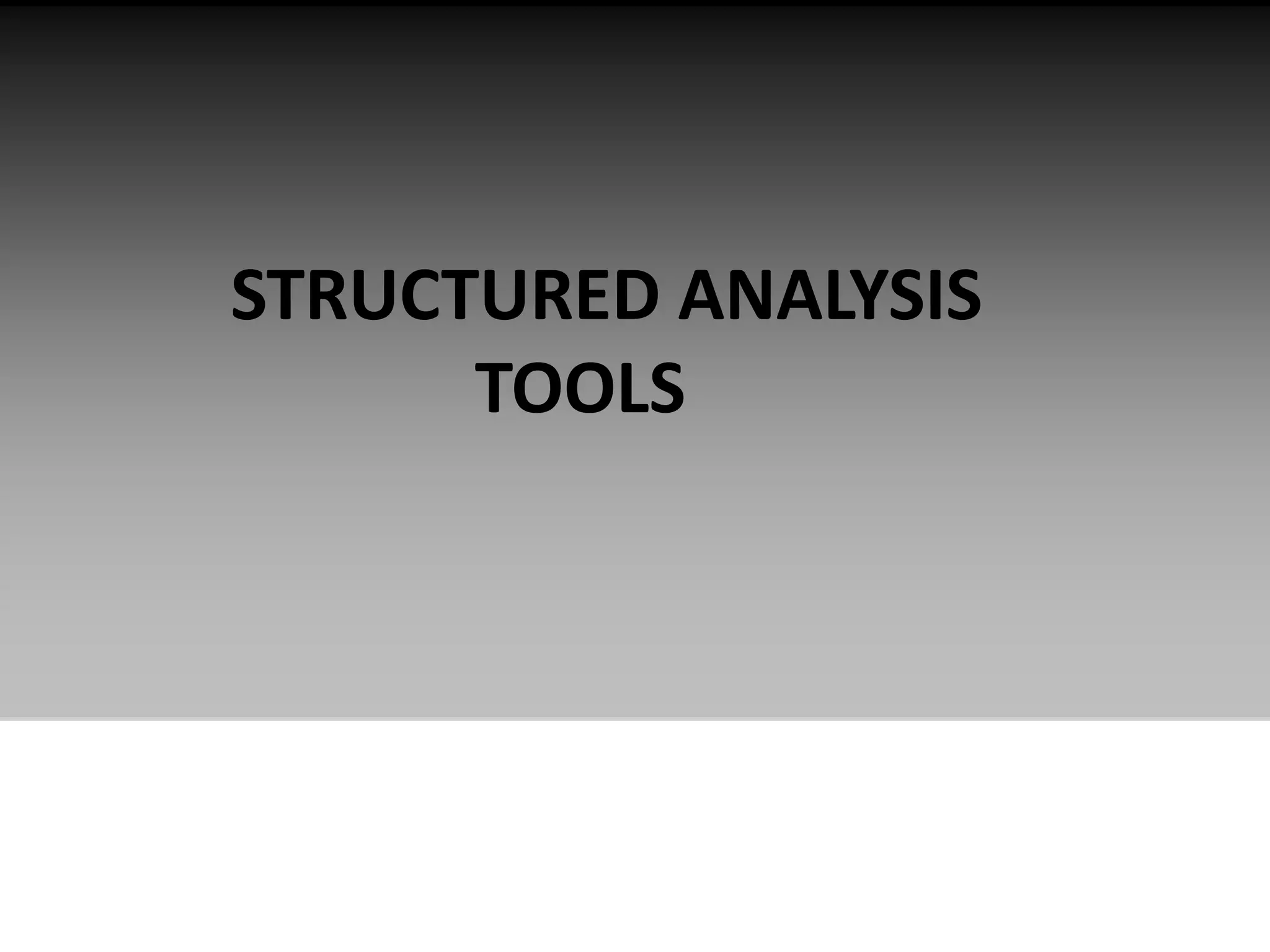 Sales projectionHow do we analyze the system ?