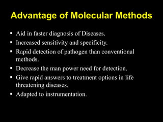 Molecular Techniques For Disease Diagnosis | PPTX