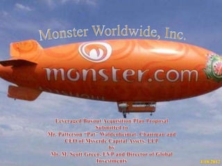 Final Monster Ppt Presentation