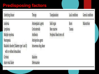 Causes
Predisposing factors
 
