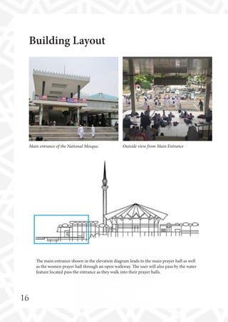 Mosque Layout.pdf NATIONAL MOSQUE - CULTURE AND HISTORY 2 REPORT | PDF
