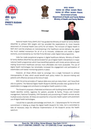 National Digital Health Blueprint India | PDF