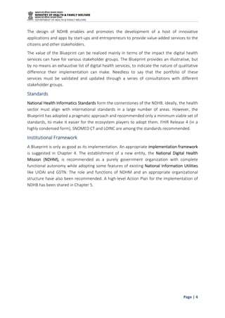 National Digital Health Blueprint India | PDF