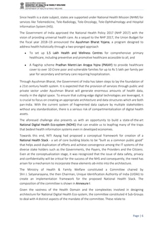 National Digital Health Blueprint India | PDF