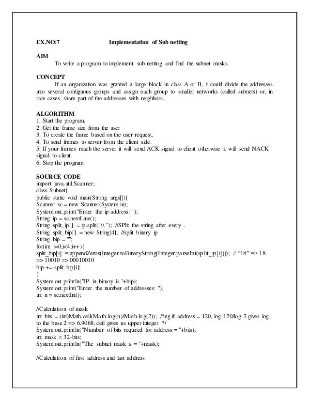 Sliding Window Protocol Java Program