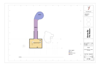 1 2 3 4 5 6Basement Terrace
Walkway
Balcony
Room Legend
Balcony
Basement Terrace
Walkway
8
9
www.yjDesign.com
Scale
Project number
Date
Drawn by
Checked by
Consultant : HGD Structural.INC
Address : 520 West Bay Street
Address : Savannah, GA 31401
Phone :912 394 3043
Fax : 912 394 7865
e-mail : hgd@structure.com
HW#2B House By the Water 10/06/2015
Final House By the Water
HW#5 House By the Water
HW#4 House By the Water
HW#3 House By the Water
HouseBy
TheWaters
1/8" = 1'-0"
11/19/20151:44:30AM
A 130
Color Plan - Basement
HW#2B
ELDS225 -Ng Yi Jie - Fall2015-
Prof Wacta
SCAD
06 October, 2015
Author
Checker
No. Description Date
1 2 3 4 5 6
D
E
C
B
A
1 2 3 4 5 6
D
E
C
B
A
1 2 3 4 5 6
1/8" = 1'-0"
1
Basement
 