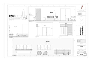 Bathroom
Bedroom
Bedroom
Closet
Closet
Game Room
www.yjDesign.com
Scale
Project number
Date
Drawn by
Checked by
Consultant : HGD Structural.INC
Address : 520 West Bay Street
Address : Savannah, GA 31401
Phone :912 394 3043
Fax : 912 394 7865
e-mail : hgd@structure.com
HW#2B House By the Water 10/06/2015
Final House By the Water
HW#5 House By the Water
HW#4 House By the Water
HW#3 House By the Water
HouseBy
TheWaters
As indicated
11/19/20152:01:17AM
A 236
Interior Elevation-
Second Floor
HW#2B
ELDS225 -Ng Yi Jie - Fall2015-
Prof Wacta
SCAD
06 October, 2015
Author
Checker
No. Description Date
3/4" = 1'-0"
1
Level 2- Bathroom
3/4" = 1'-0"
2
Level 2- Bedroom
3/4" = 1'-0"
3
Level 2- Bedroom side view
1 : 22
4
Level 2- Closet
1 : 22
5
Level 2- closet
3/4" = 1'-0"
6
Level 2- Game Room
1 2 3 4 5 6
D
E
C
B
A
1 2 3 4 5 6
D
E
C
B
A
1 2 3 4 5 6
 
