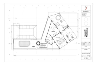 UP
C
D
E
1 2 3 4 5 6
1
A 204
45' - 8 5/32" 18' - 9 15/32" 20' - 0 13/32"
19'-71/8"
17' - 7 25/32"
3' - 7 3/4" 5' - 8 13/32"
-
15' - 9 5/8" 13' - 3 25/32"
A 237
3
Level2-Kids
Bathroom
39'-2"
17'-63/8"21'-75/8"
0' - 3 1/4"
38'-927/32"
17'-13/32"21'-83/4"
Bathroom
Master Bedroom
Home Office
Hallway
A 239
4 Level 3-
Bathroom
A 238
3
Level3-M
aster
Bedroom
-
A 239
2
Level3-Home
Office
A 239
3 Level 3- Home
Office Side
View
A 239
1
Level 3-
Hallway
Home Theater
A 238
2 Level 3- Home
Theater
A 238
1
Level 3- Back of
Home Theater
-
---
-
---
9
2
A 204
2
A 205
www.yjDesign.com
Scale
Project number
Date
Drawn by
Checked by
Consultant : HGD Structural.INC
Address : 520 West Bay Street
Address : Savannah, GA 31401
Phone :912 394 3043
Fax : 912 394 7865
e-mail : hgd@structure.com
HW#2B House By the Water 10/06/2015
Final House By the Water
HW#5 House By the Water
HW#4 House By the Water
HW#3 House By the Water
HouseBy
TheWaters
1/4" = 1'-0"
11/19/20151:42:58AM
A 103
Floor Plan- Third Floor
HW#2B
ELDS225 -Ng Yi Jie - Fall2015-
Prof Wacta
SCAD
06 October, 2015
Author
Checker
No. Description Date
1/4" = 1'-0"
1
03-Level 3
1 2 3 4 5 6
D
E
C
B
A
1 2 3 4 5 6
D
E
C
B
A
1 2 3 4 5 6
 