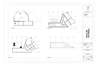 C
D
E
1 2 3 4 5 6
9
C
D
E
1 2 3 4 5 6
9
C
D
E
1 2 3 4 5 6
9
C
D
1 2 3 4 5
www.yjDesign.com
Scale
Project number
Date
Drawn by
Checked by
Consultant : HGD Structural.INC
Address : 520 West Bay Street
Address : Savannah, GA 31401
Phone :912 394 3043
Fax : 912 394 7865
e-mail : hgd@structure.com
HW#2B House By the Water 10/06/2015
Final House By the Water
HW#5 House By the Water
HW#4 House By the Water
HW#3 House By the Water
HouseBy
TheWaters
As indicated
11/19/20151:44:21AM
A 126
Ceiling Plans
HW#2B
ELDS225 -Ng Yi Jie - Fall2015-
Prof Wacta
SCAD
06 October, 2015
Author
Checker
No. Description Date
1" = 10'-0"
1
01-Level 1 POCHE
1" = 10'-0"
2
02-Level 2 POCHE
1" = 10'-0"
3
03-Level 3 POCHE
1/8" = 1'-0"
4
4-Level 4 POCHE
1 2 3 4 5 6
D
E
C
B
A
1 2 3 4 5 6
D
E
C
B
A
1 2 3 4 5 6
 