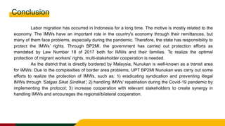 Peran BP2MI Nunukan dalam Pelindungan Pekerja Migran Indonesia