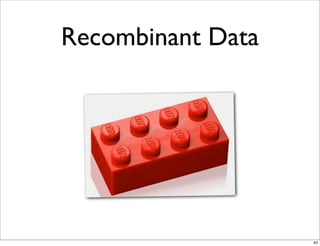 Recombinant Data




                   43
 