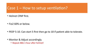 Fio2 Cpap Setting ventilator ...