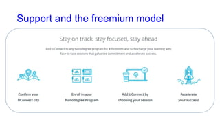 Support and the freemium model
 