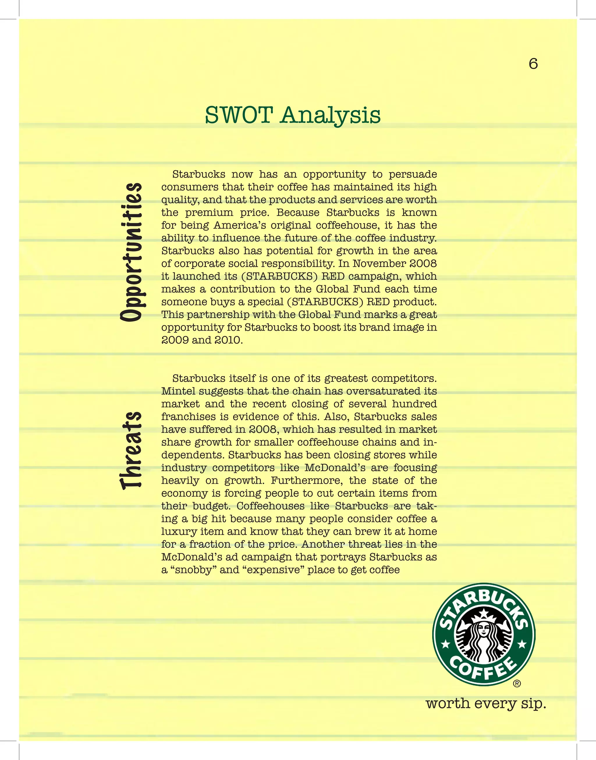 Starbucks "Note to Self" Campaign