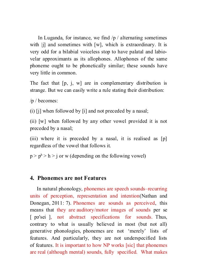 A dissertation on natural phonology stampe