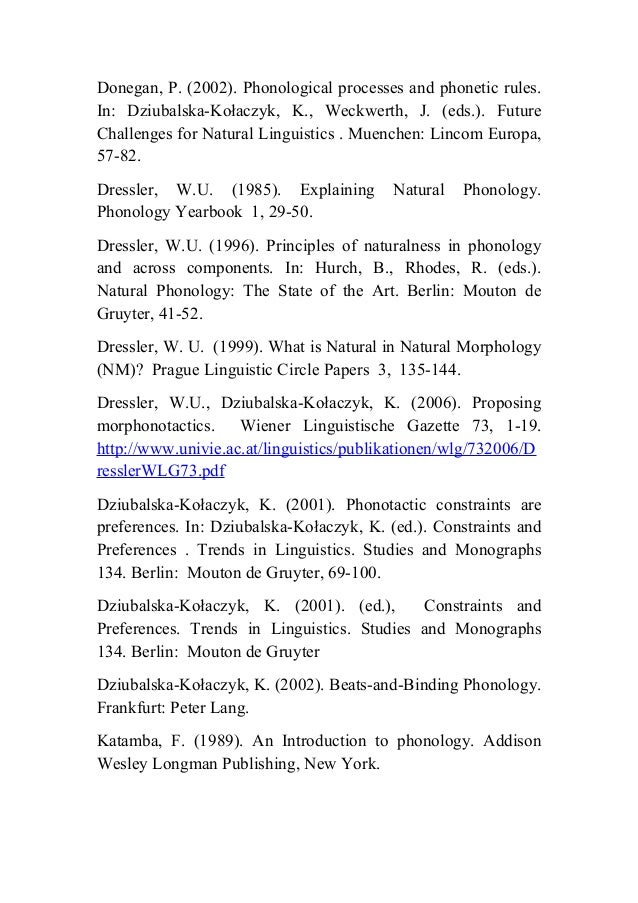 A dissertation on natural phonology stampe