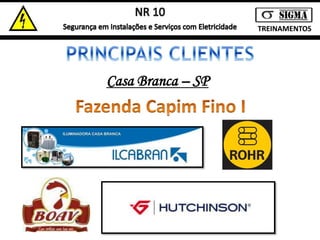 TREINAMENTOS 
Casa Branca – SP 
 