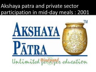 national nutritional programme