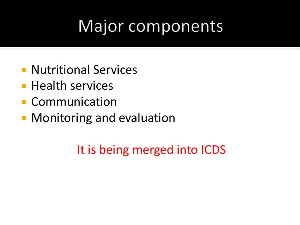 national nutritional programme