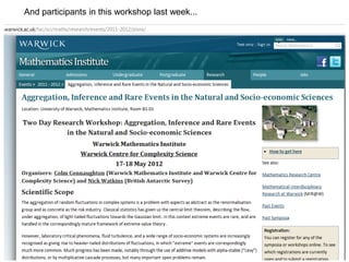 Another way ?
And participants in this workshop last week...
 