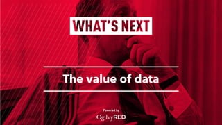 Powered by
The value of data
 