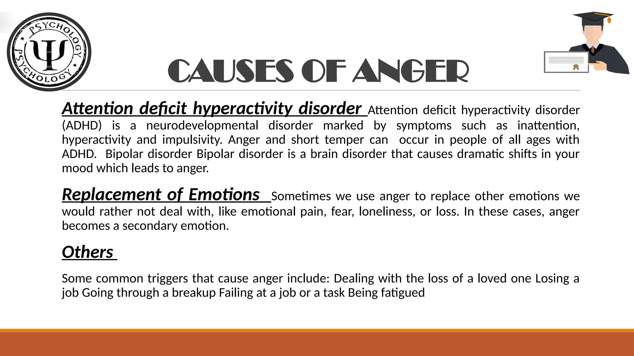 Anger and types of anger in psychology presentation | PPTX