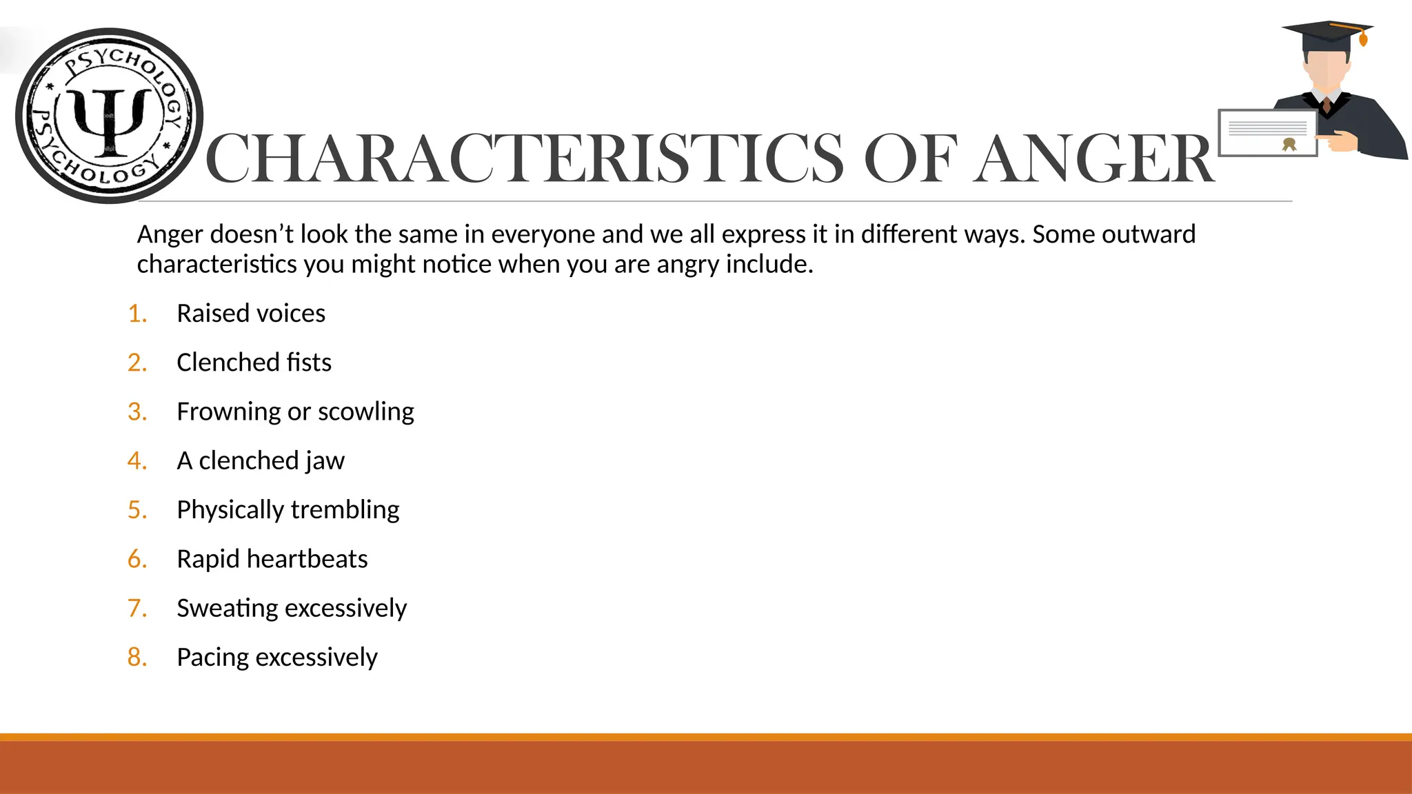 Anger and types of anger in psychology presentation | PPTX