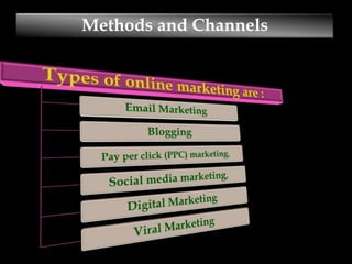 Methods and Channels
 