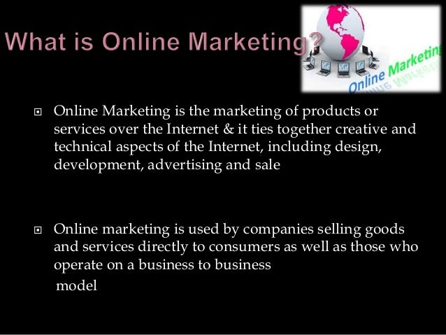 online marketing powerpoint presentation
