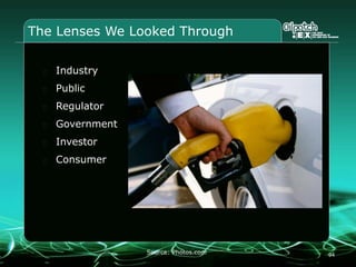 Industry
Public
Regulator
Government
Investor
Consumer
949494
Source: Photos.com
9494Source: Photos.com
The Lenses We Looked Through
 