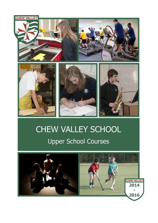 Chew Valley School Options Booklet 2014