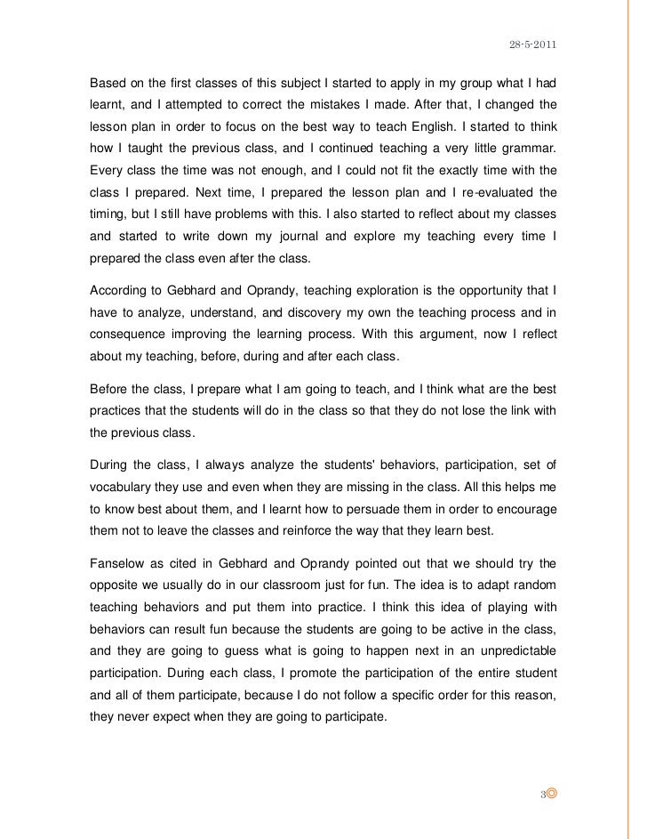 reflection essay about group work