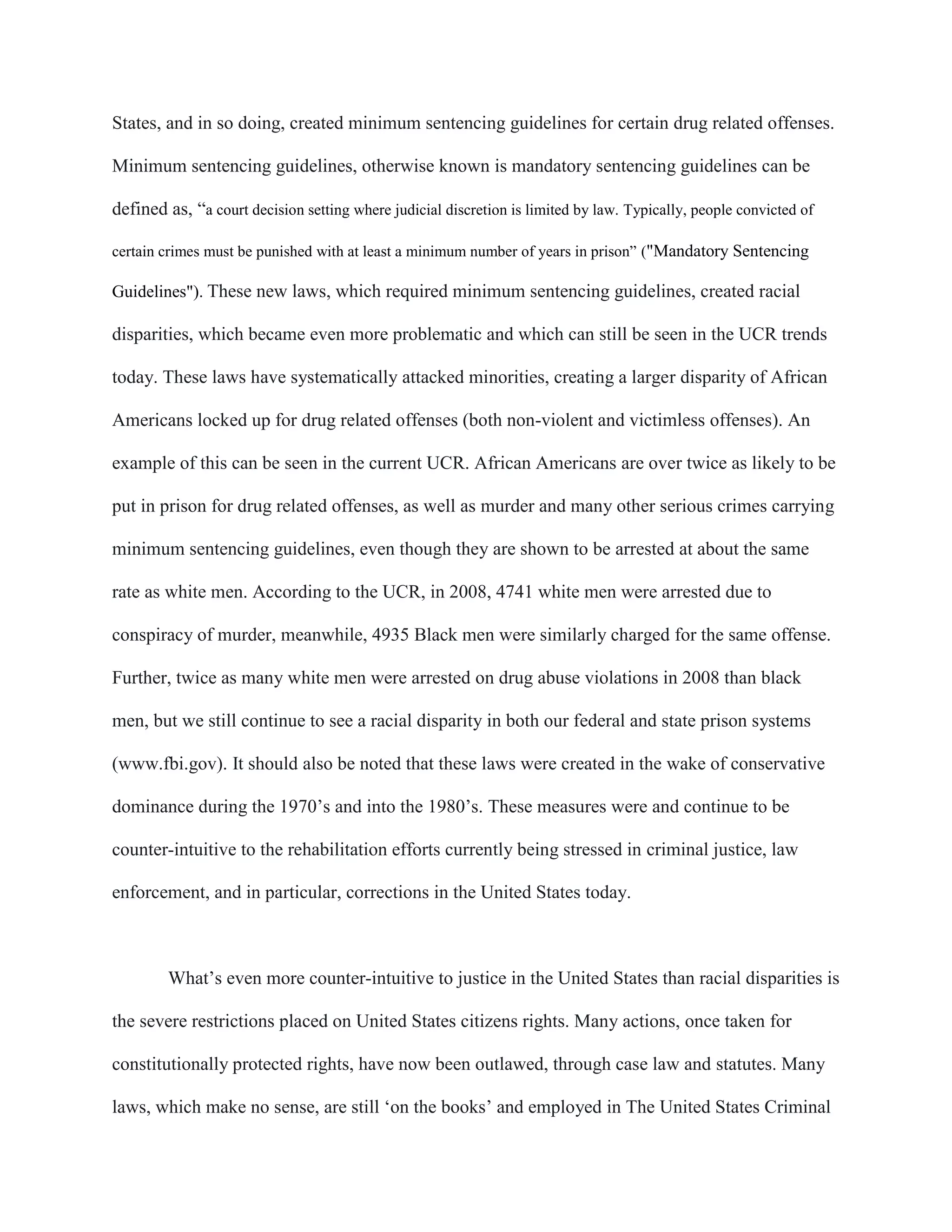 "Crime in the United States 2008". Federal Bureau of Investigations. 04 Aug. 2010 <http://www.fbi.gov/ucr/cius2008/index.html>.