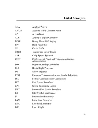 Distance Measurements using Ultra Wide-Band (UWB) | PDF