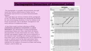 Pathograph Graph FINAL PARTOGRAPH SEMINAR on partograph .pptx