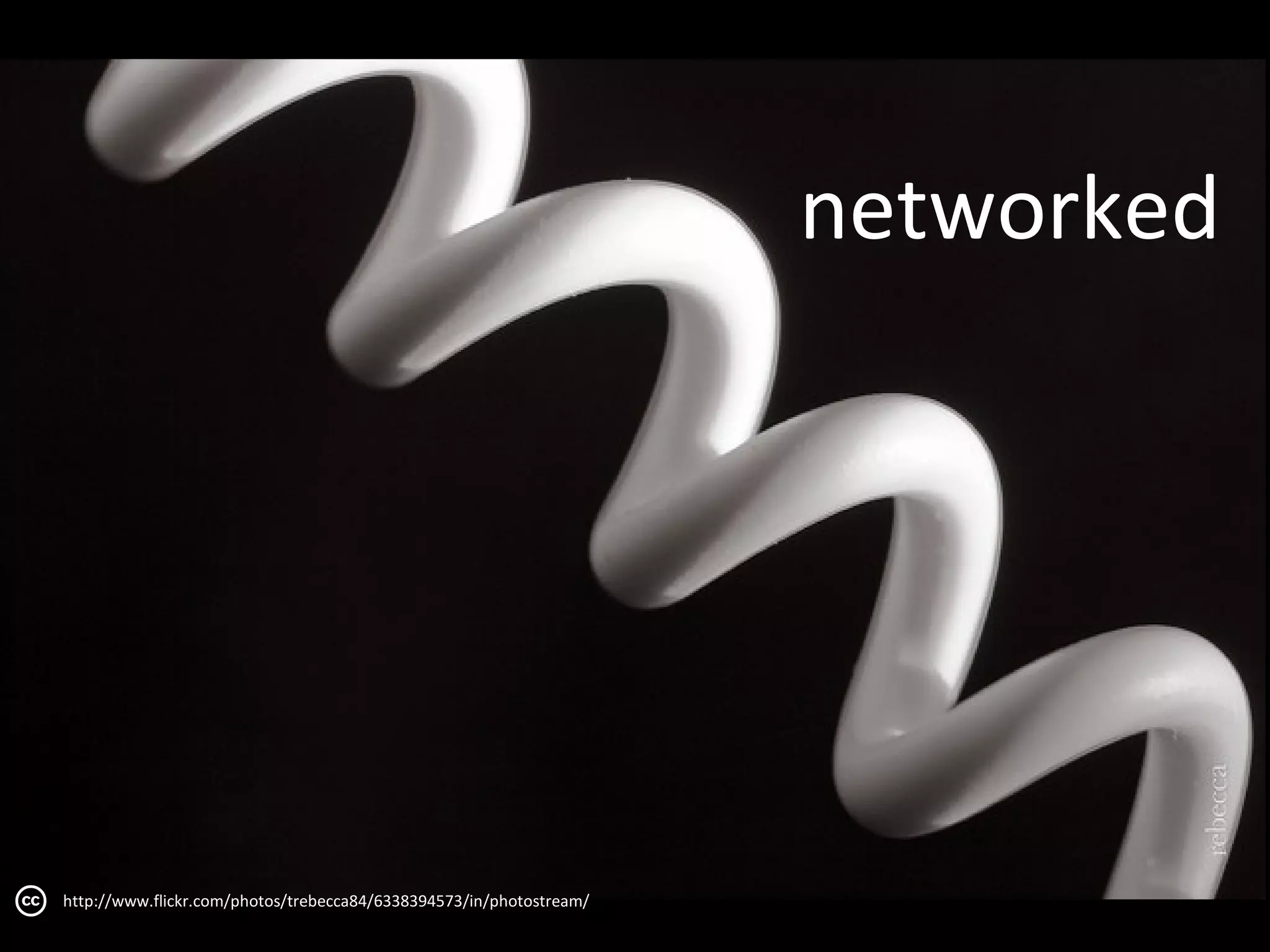 networked




http://www.flickr.com/photos/trebecca84/6338394573/in/photostream/
 