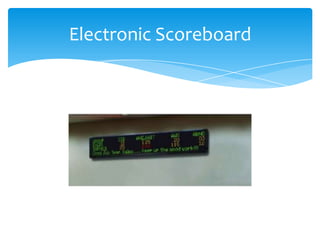 Electronic Scoreboard
 