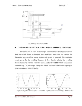 COMPARATIVE ANALYSIS OF SWITCHING STRATEGIES FOR HARMONIC MINIMIZATION ...