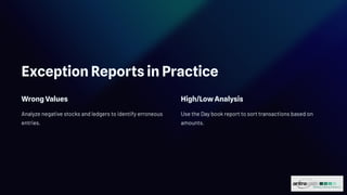 CA Audit Tips and Tricks For Tally Users | PPT