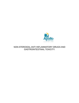 NON-STEROIDAL ANTI INFLAMMATORY DRUGS AND GASTROINTESTINAL TOXICITY | PDF