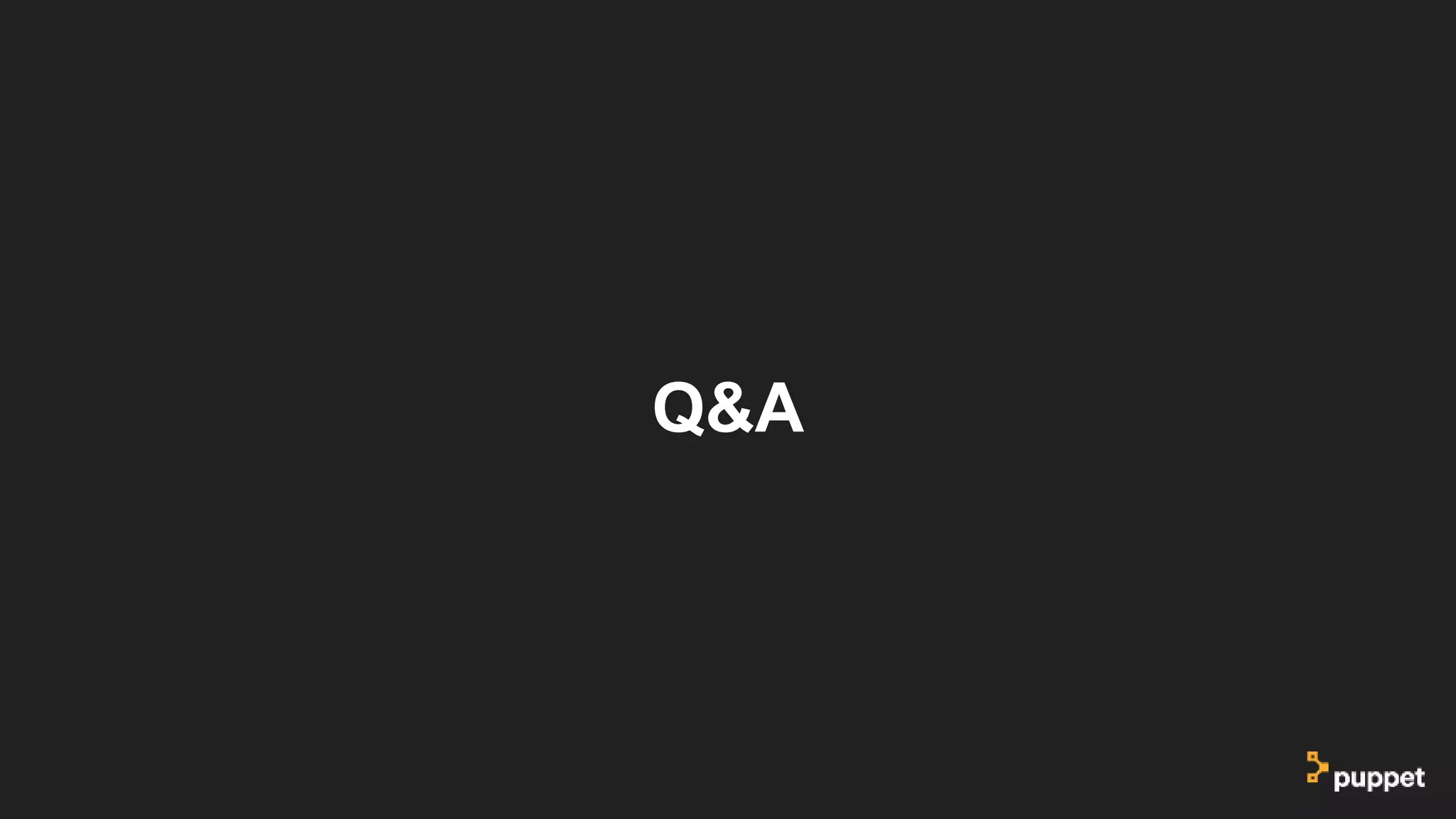 Q&A
 
