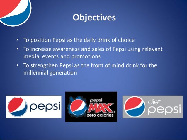 objectives of pepsi Objectives of pepsi company pepsico is among the largest fortune 500 multinational companies in the world the company begun in 1898, with the invention of the pepsi-cola drink by chemist caleb bradham. objectives of pepsi Objectives of pepsi company pepsico is among the largest fortune 500 multinational companies in the world the company begun in 1898, with the invention of the pepsi-cola drink by chemist caleb bradham.