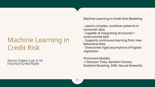 ML Credit Scoring of Thin-File Borrowers | PPTX
