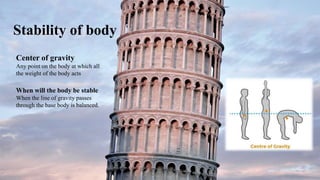 Stabilization Point Body Physics on the topic the roll of physics in humans body | PPTX